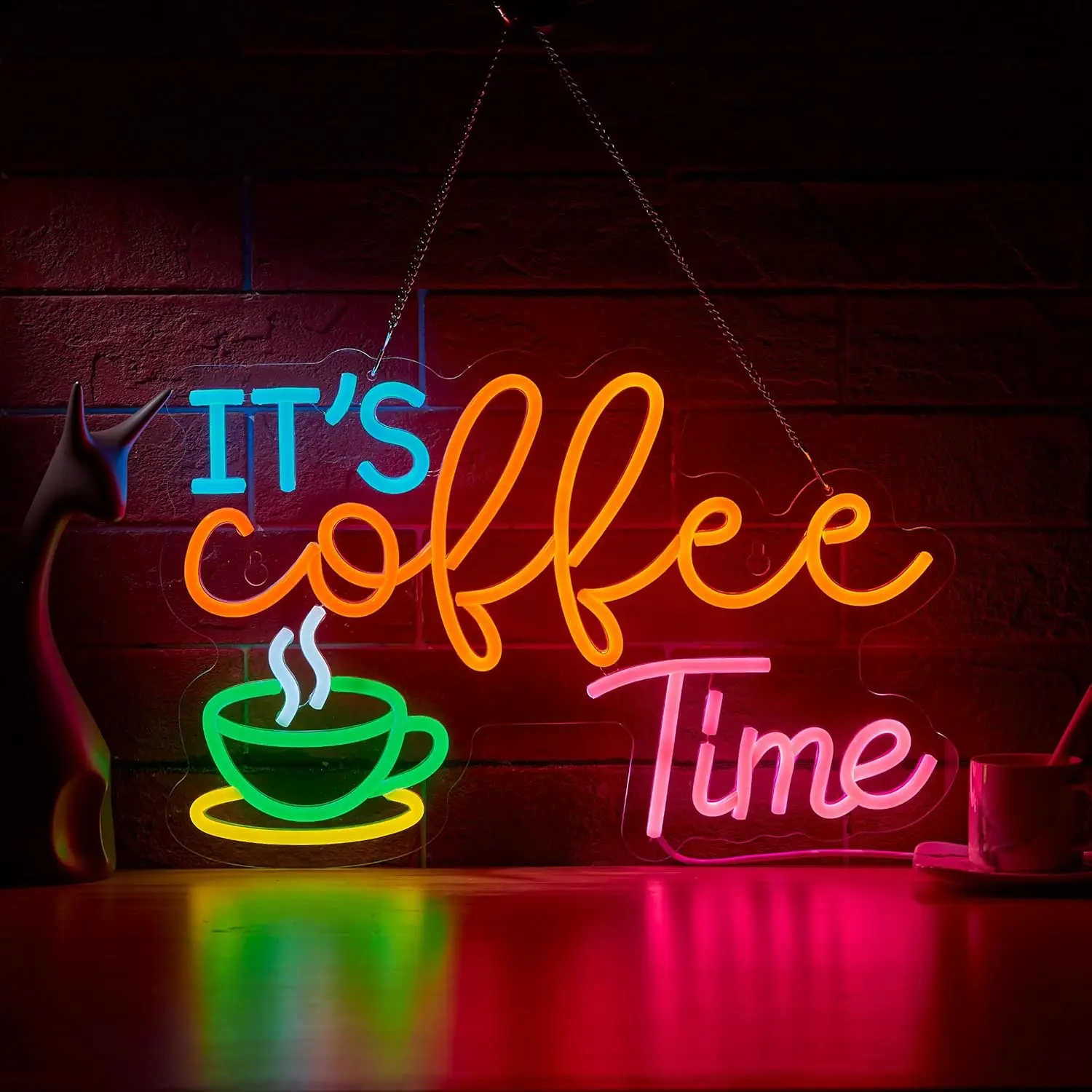

Неоновая вывеска «Coffee Time»