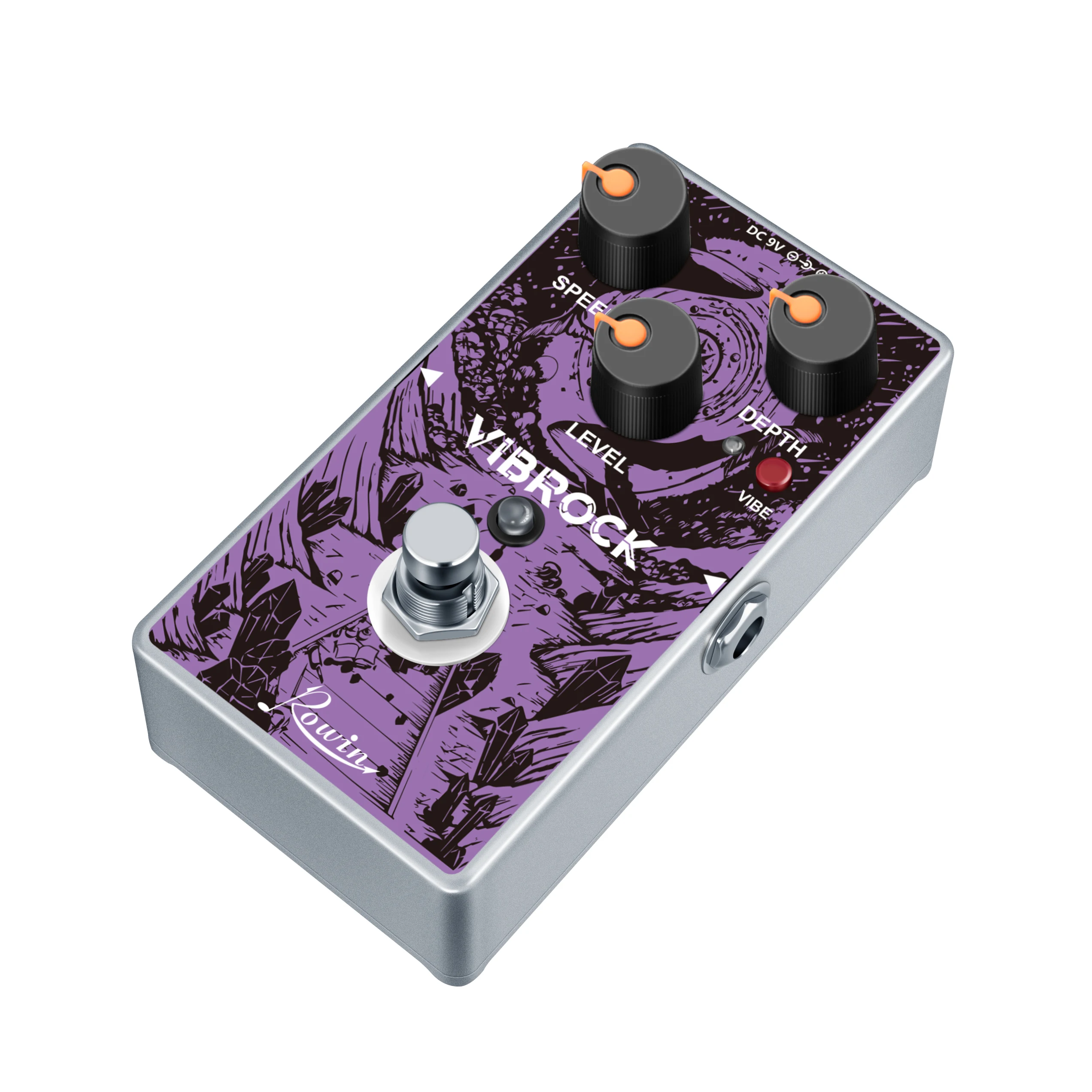 Rowin Guitar Multi-Effect Pedal Vibrock This store has closed.Please buy at my new store,keytarsmusic.aliexpress.com.RE-02 enlarge