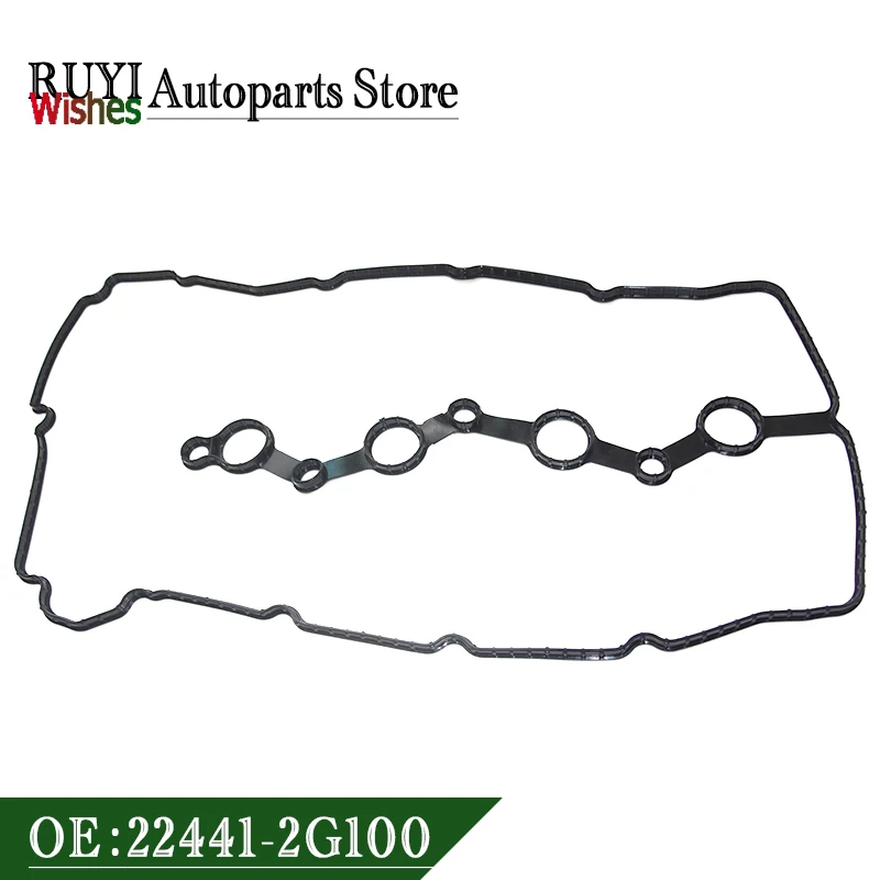 

Новый 22441-2G100 224412 Комплект прокладок клапанной крышки G100 для Hyundai Santa Fe Sonata Kia Forte Optima 22441-2G000 224412 G000