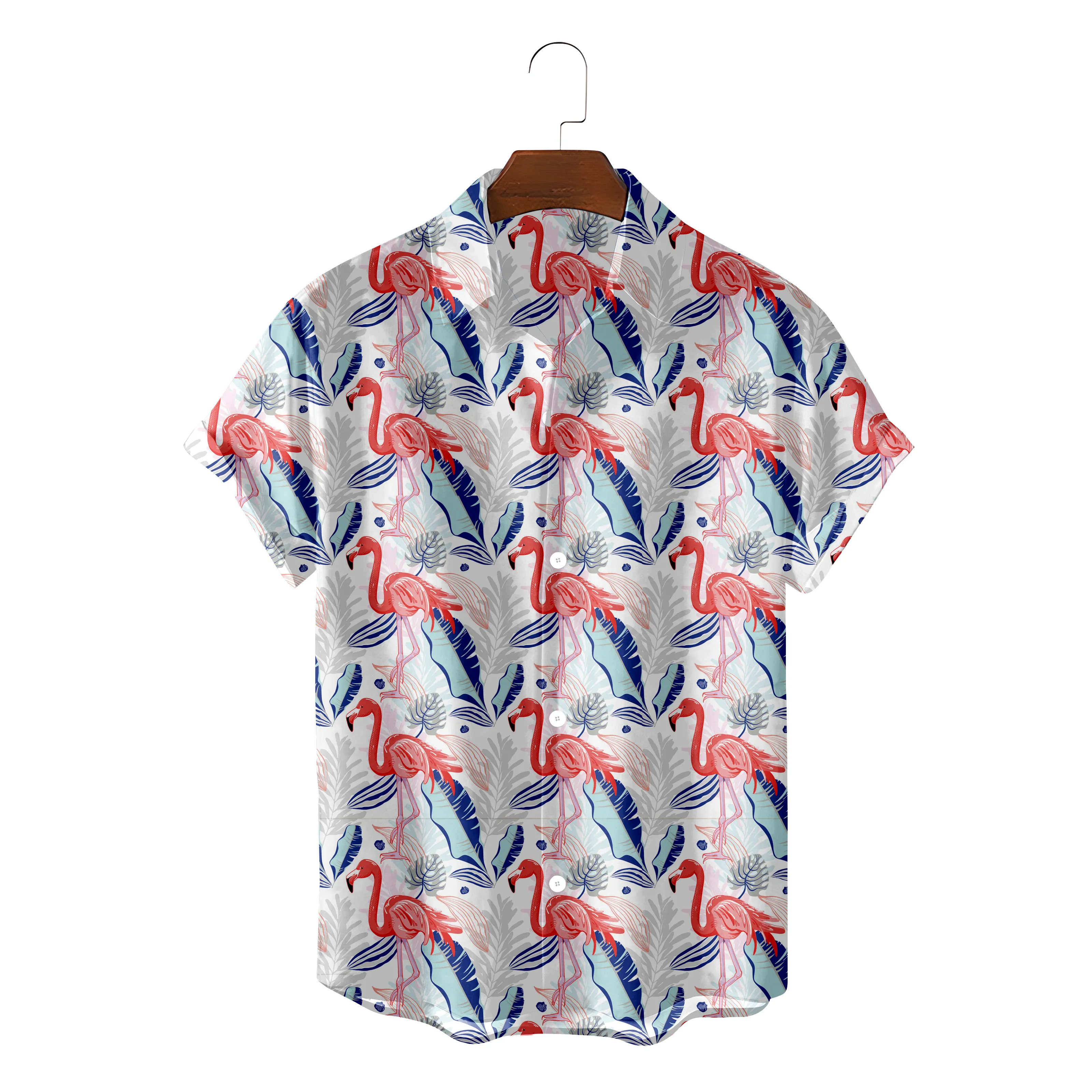 Мужская летняя рубашка с коротким рукавом размеры до 5xl |