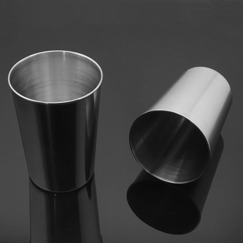 

Practical Camping Travel Cup Whiskey Mugs Portable Drinkware Stainless Steel Cups Bar Utensils Coffee Tea Wine Beer Outdoor