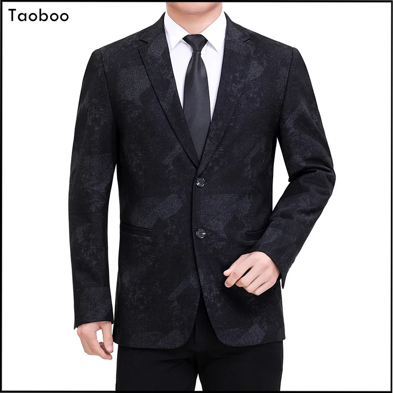 

Taoboo 2023 High Quality Four Seasons Style Men Clothing New Brand Business Casual Blazers Jacket Classic Fashion Solid Suit