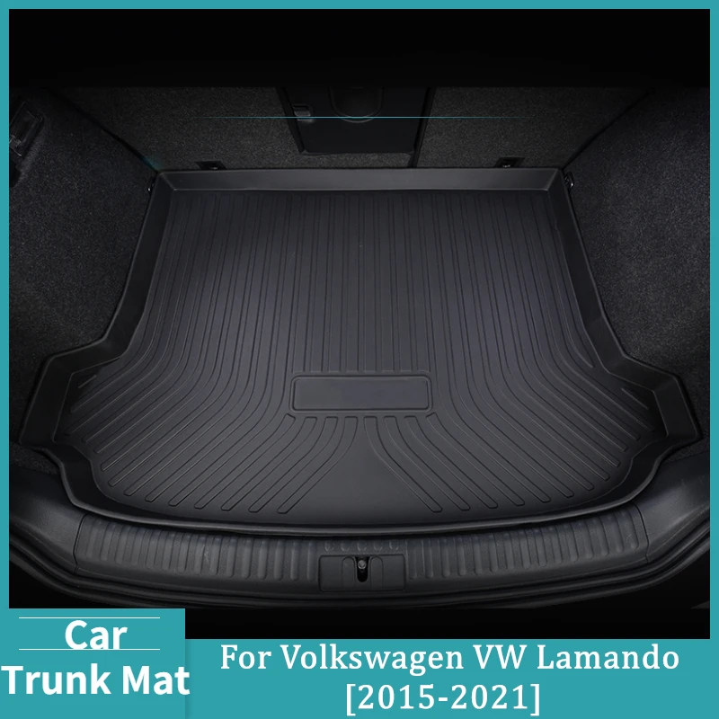 

TPE Silica Car Trunk Mat For Volkswagen VW Lamando 2015 2016 2017 2018 2019 2020 2021 Cargo Liner Accessories Interior Boot