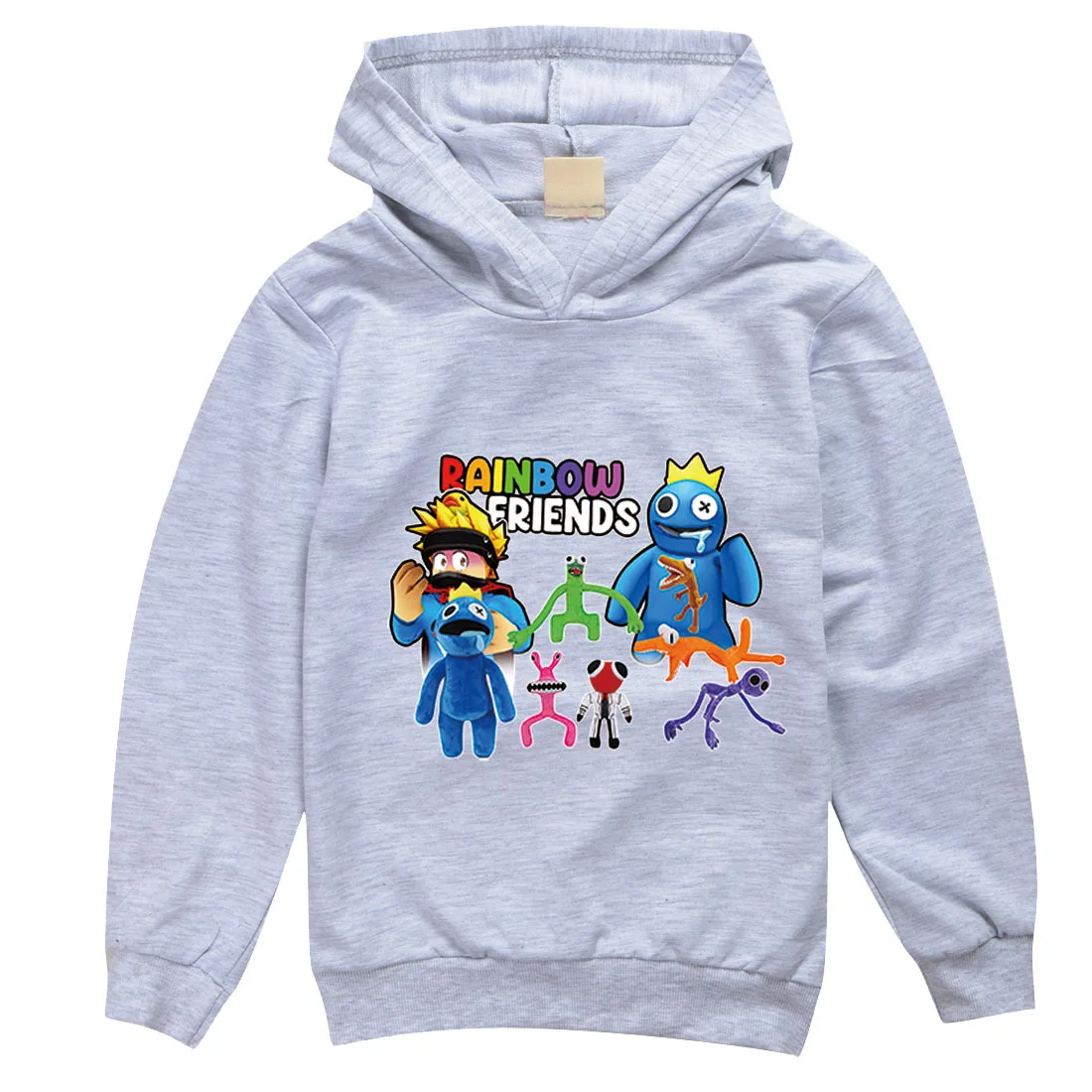 

New Game Hot rainbow friends Kids Clothes Boys Casual Tops Baby Girls Cotton Sweatshirt Children Casual Teenager Hoodie