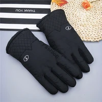 waterproof motorcycle gloves winter warm full finger anti slip outdoor skiing cycling riding motocross gloves winter