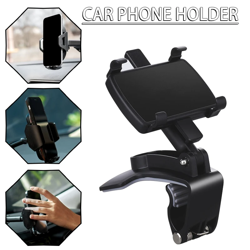 

Автомобильный держатель для телефона, крепление на зеркало заднего вида, автомобильная навигация, GPS-подставка, регулировка, ткань телефонный держатель ABS, устойчивая к старению поддержка