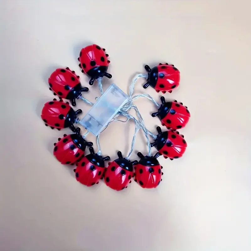 Светодиодная лента божья коровка 6 м 40 светодиодов