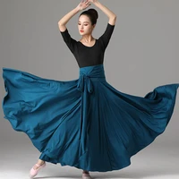 tibetan dance practice skirt skirt xinjiang mongolian dance one piece wrap skirt minority practice skirt uygur