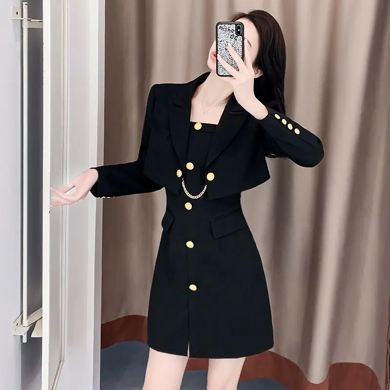 Hikigawa шикарный модный сексуальный женский Кардиган с длинным рукавом + облегающие