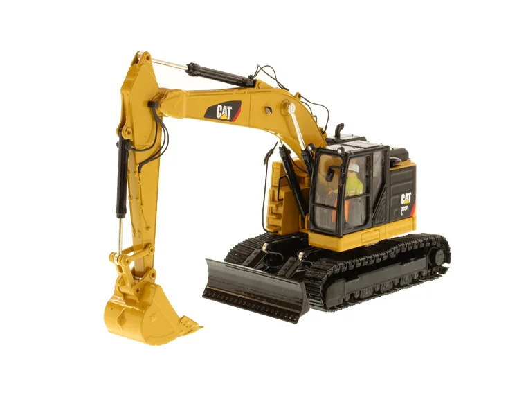 Гусеничный Экскаватор DM Caterpillar CAT 335F модель инженерного автомобиля из сплава с