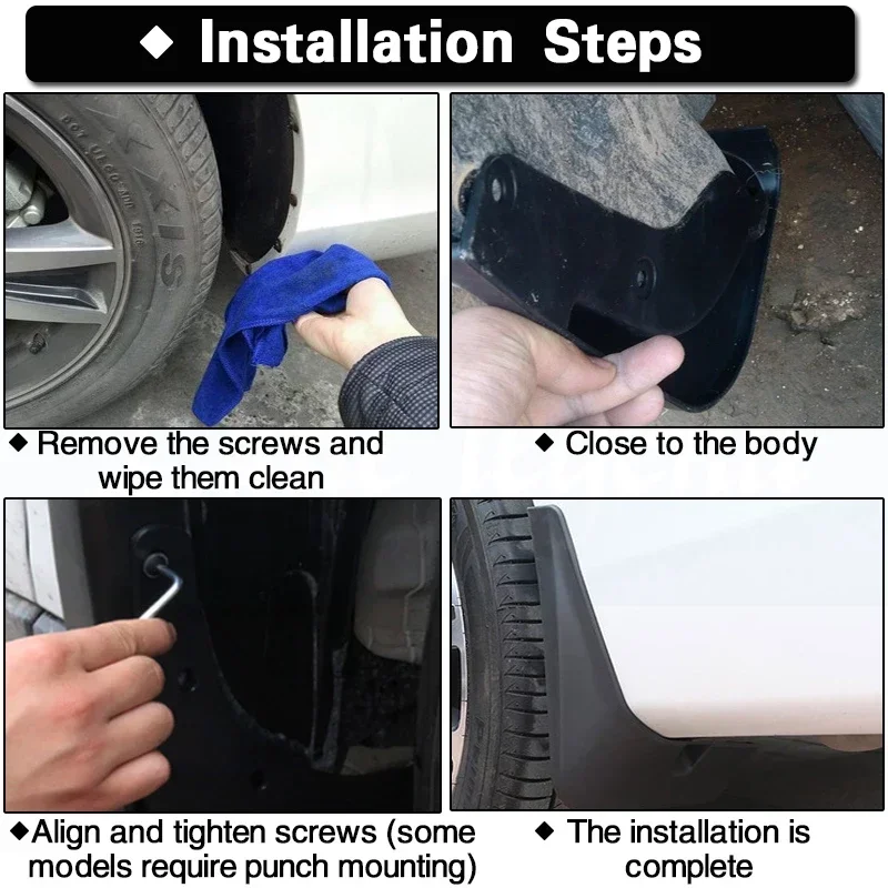 4 брызговика для Ford Explorer U625 2020 ~ 2023 2021 защита от брызг брызговики передние и задние