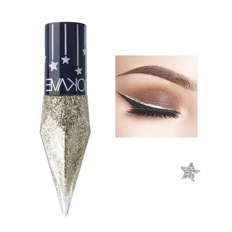 

Eyeliner Pencil Eyeliner Pen Starry Sequins Eye Shadow Color Pearl Waterproof Eyeliner Colorful Quick Drying Eye Shadow Shimmer