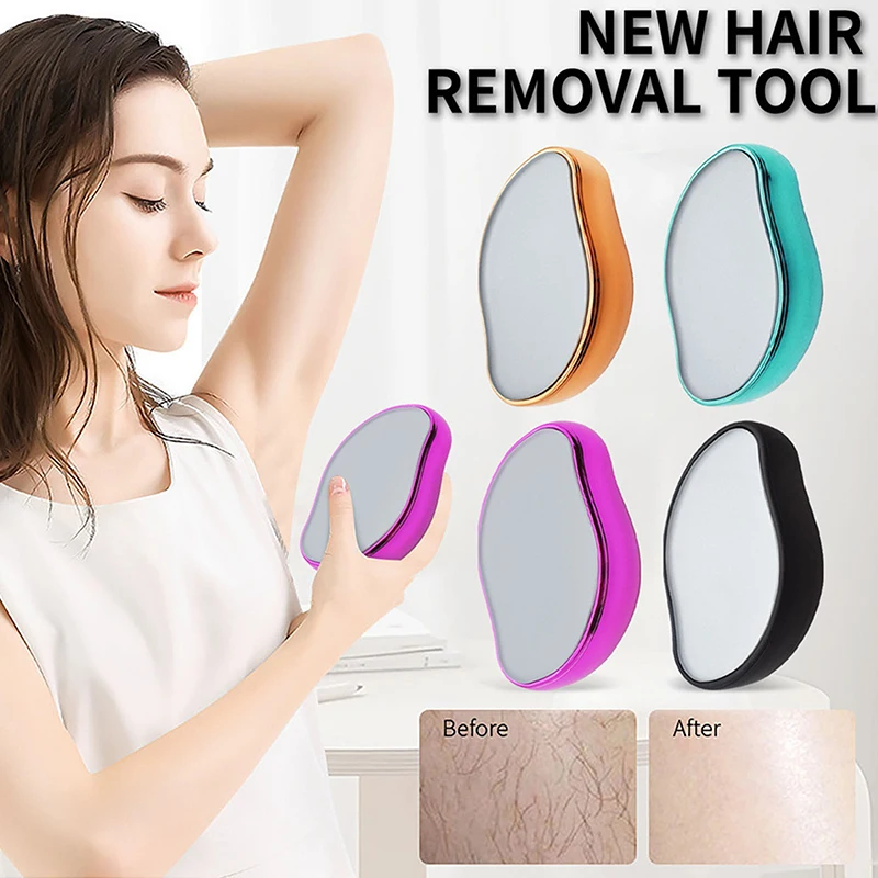 

Physical Hair Remover Painless Safe Reusable Body Care Depilation Tool Easy Cleaning Bath Hair Removal Body Beauty Eraser