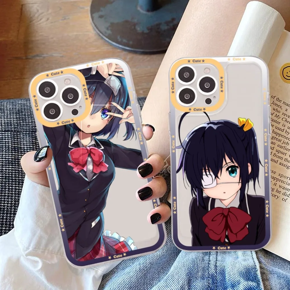 Chuunibyou Rikka Takanashi Phone Case For IPhone 16 15 13 14 Pro Max XS XR 12 11 Soft Clear Back Cover