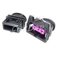 1 set 3 pin car stepping motor idling engine socket electrical wire connector ev1 auto plug