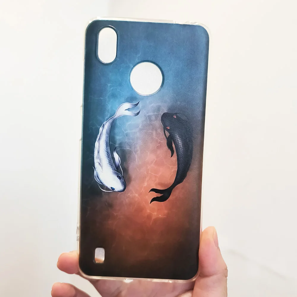 Для ZTE Blade A4 чехол для телефона A0722 Мягкий силиконовый чехол из ТПУ для ZTE Blade A 4 матовый корпус BladeA4 защитный чехол