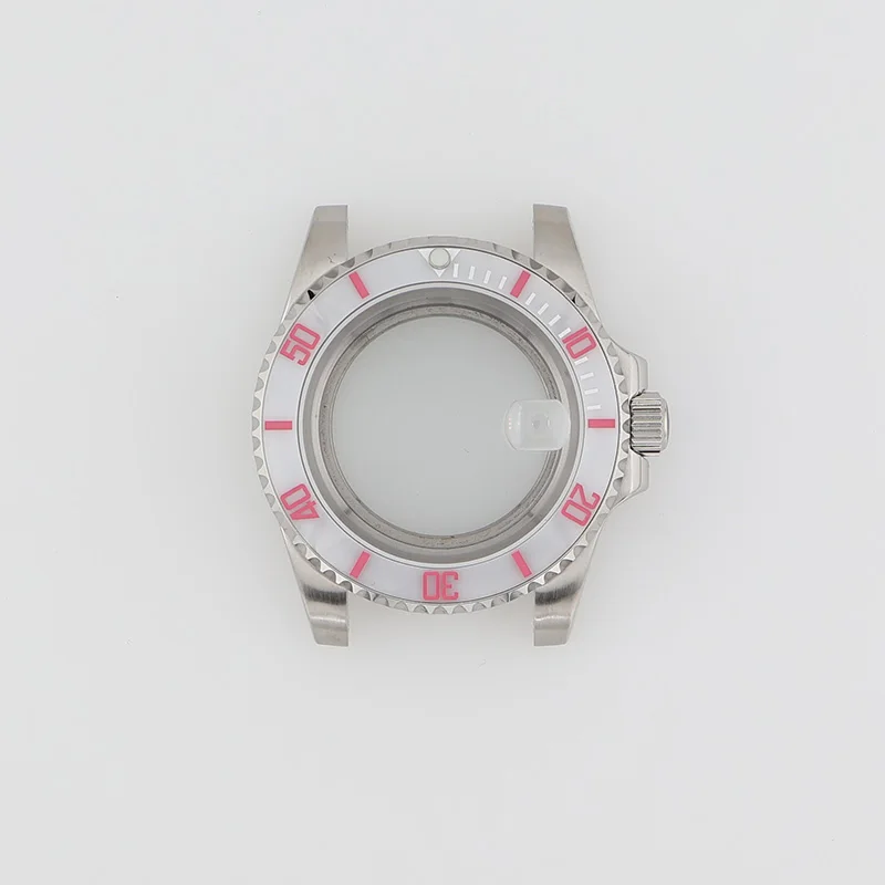 40 мм черный ободок вставка Submariner Man Dive Watch Case для Seiko Mod NH35 NH34 NH36 Механизм