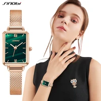 sinobi fashion design women watches golden blue elegant womans quartz wristwatches top luxury ladies clock relogio feminino