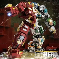 1203pcs marvel iron man avengers blockskits building bricks toys for kid children robot action figures technical boys gifts