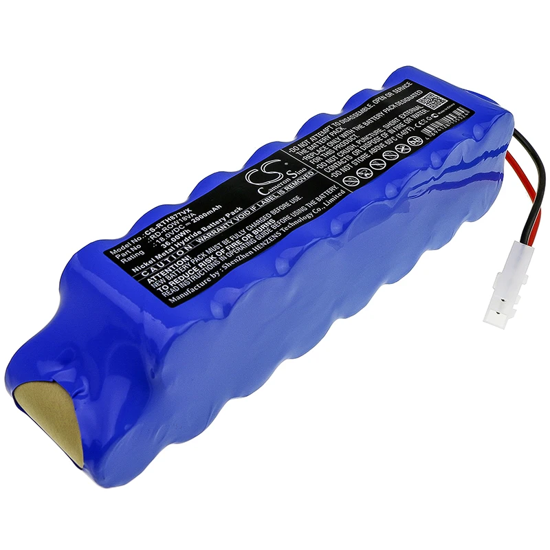 

CS 2000mAh / 36.00Wh battery for Rowenta RH8771 RD-ROW18VA