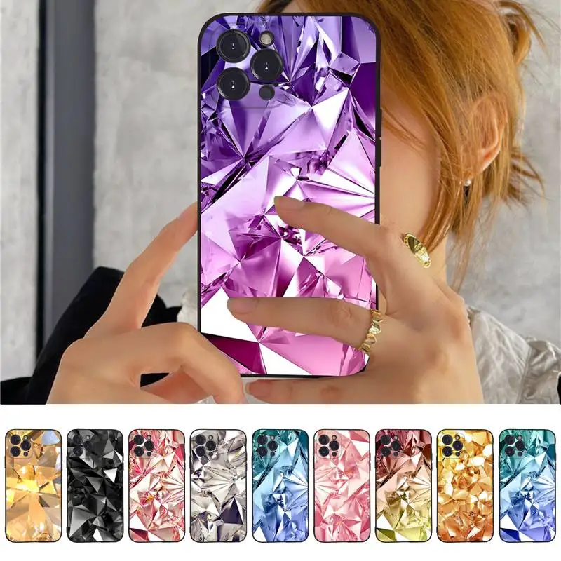 

Crystal Diamond Phone Case For iPhone 14 11 12 13 Mini Pro Max 8 7 6 6S Plus X SE 2020 XR XS Funda Case