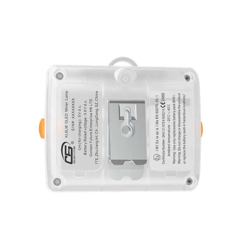 Светодиодная аккумуляторная лампа Gold Future ATEX KL6LM беспроводная подземная для