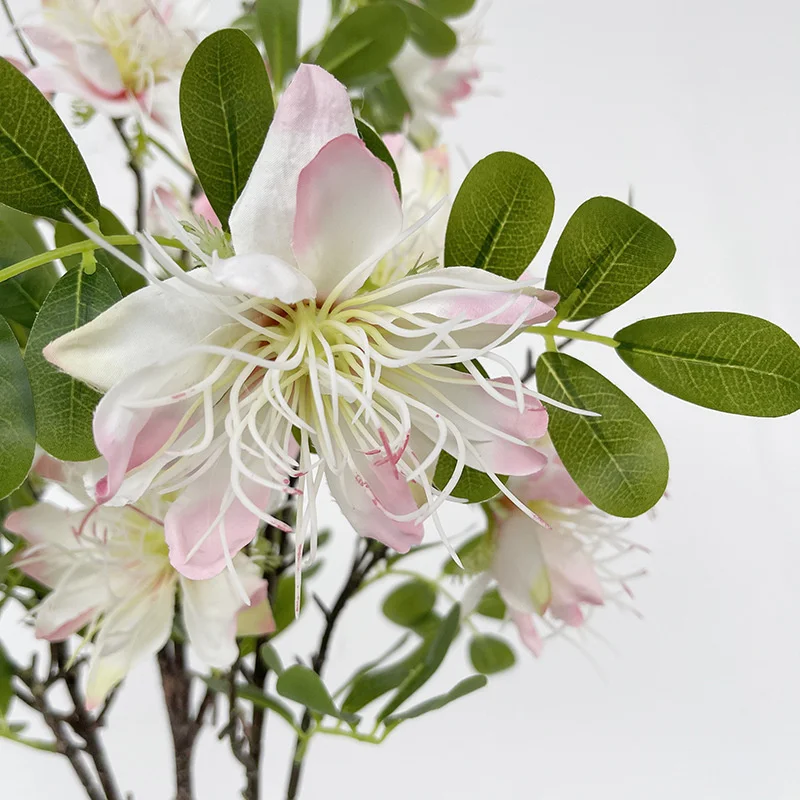 

Искусственные цветы, красивые, сказочные, розовые Клематисы, украшение для дома и сада