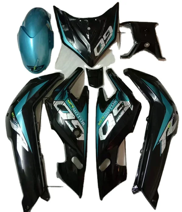 

Electric motorcycle body frame plastic body parts