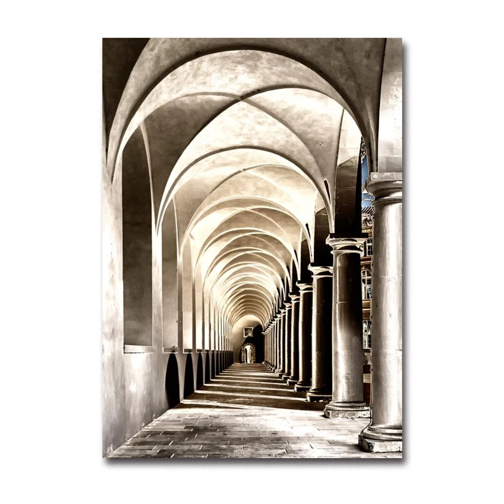 Светлый Роскошный Черный Белый Серый Индустриальный Стиль Холст Плакат Космическое Расширение Простота Настенная Художественная Печать Живопись Домашний Декор Фреска