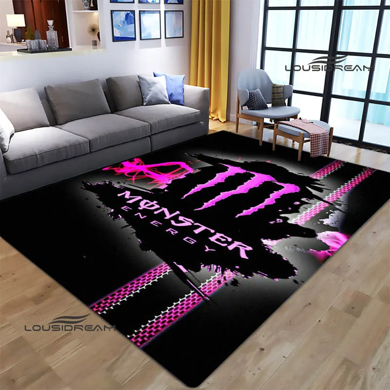 3D Ретро коврик с принтом М-монстров нескользящий ковер ковры для гостиной двери