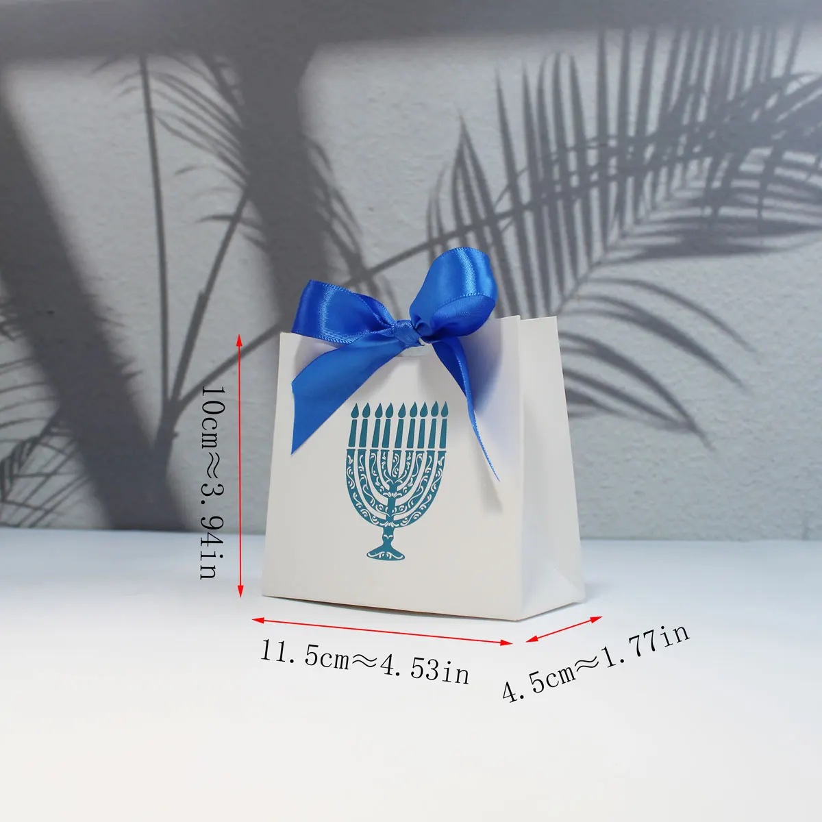 Бумажные подарочные пакеты hanukka для печенья и конфет праздничные украшения