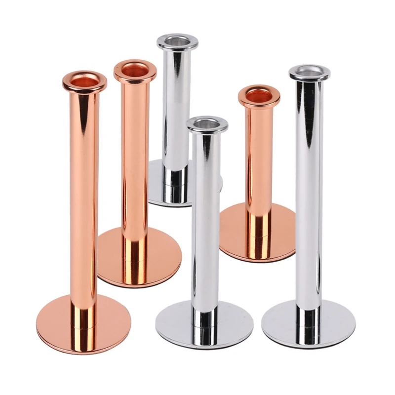 Nordic Metal Candle Holder Simple Geometry Candles Stand Candlestick for Home Wedding Party Dining Table Decoration
