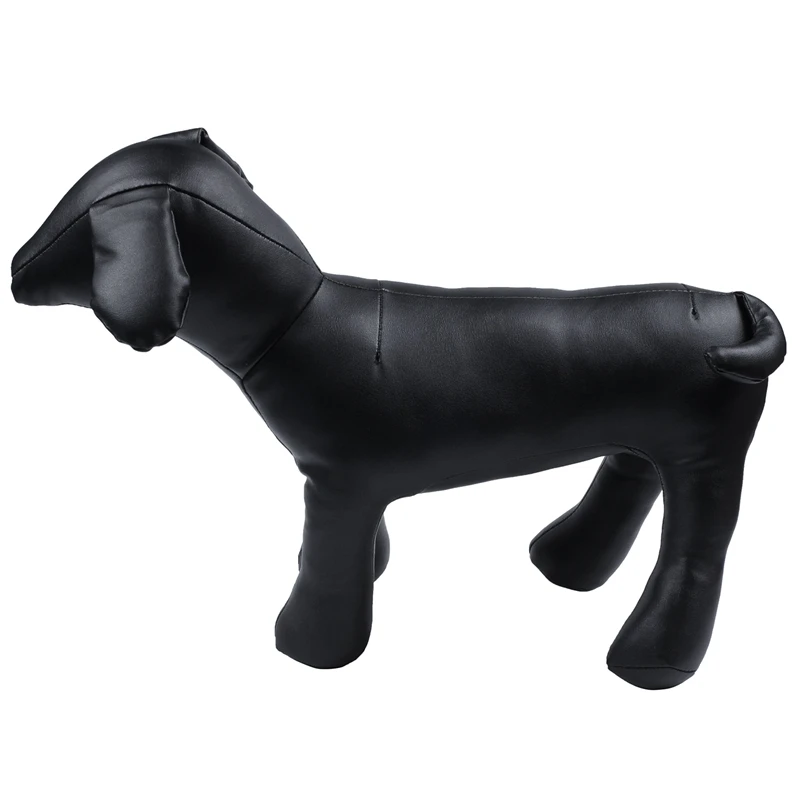 Новая кожаная модель, стоячие модели собак, игрушки, манекен для магазина животных