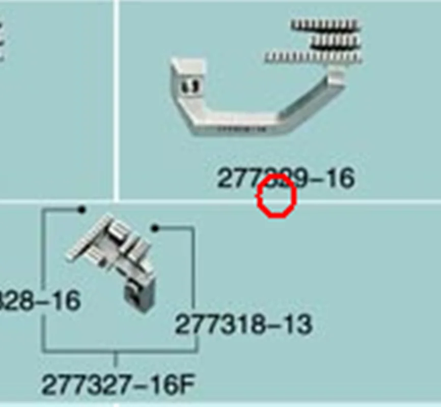 Зубцы 277329-16/277327-16F