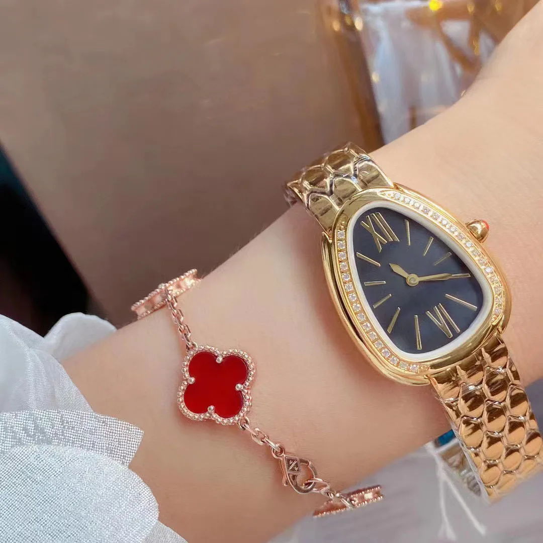 

Женские кварцевые часы из нержавеющей стали 904l