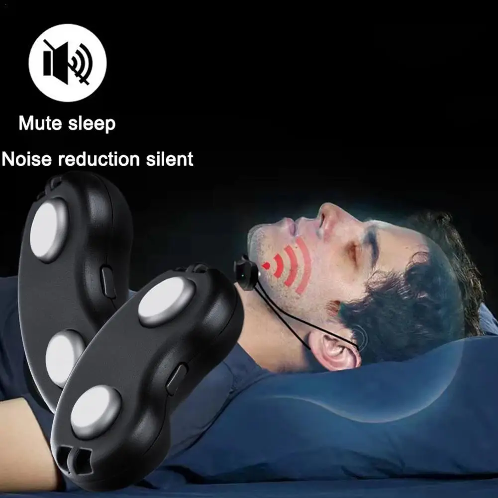 

Устройство против храпа портативное умное устройство импульсное шумоподавление мышечный Стимулятор удобный сон Здоровый Уход