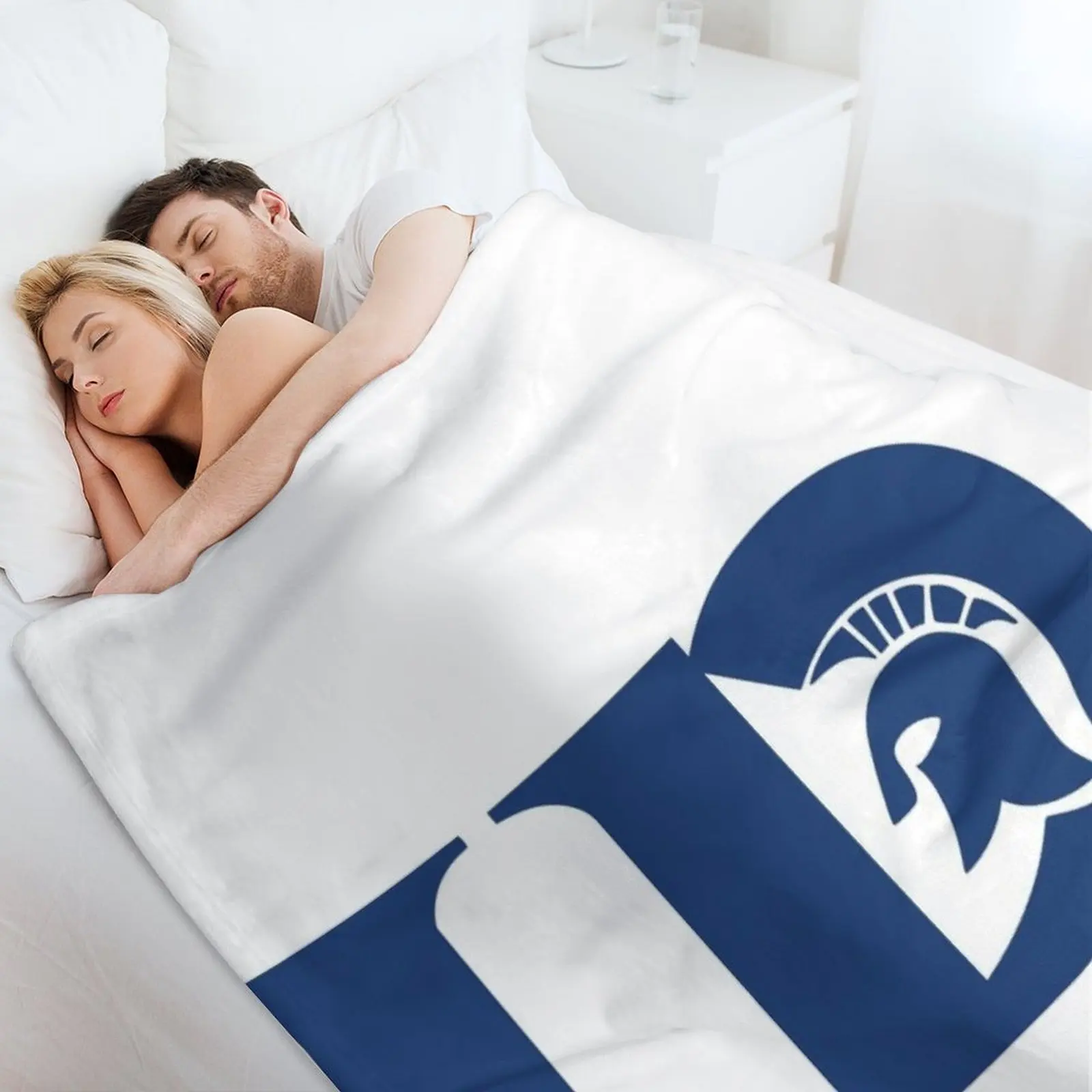 Университет дубика-спартанцев Плед-кровать Плед Пляж Очень Большие Пледы