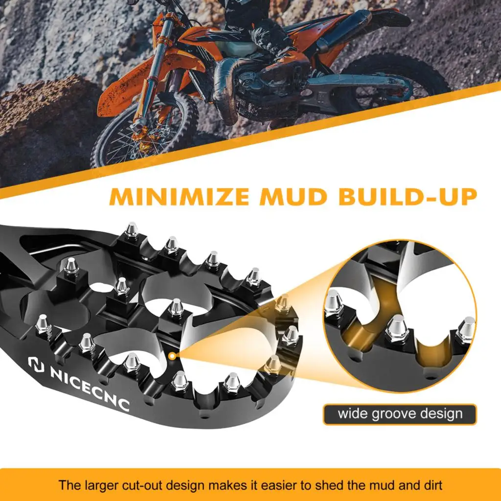Кованые колышки для мотоцикла KTM 2024 EXC300 EXC250 EXC EXCF XCW 125 200 250 300 350 400 450 500 57 мм SX SXF XC XCF