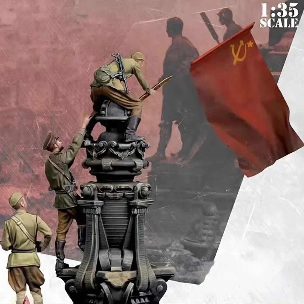 Фигурка солдата из смолы масштаб 1/35