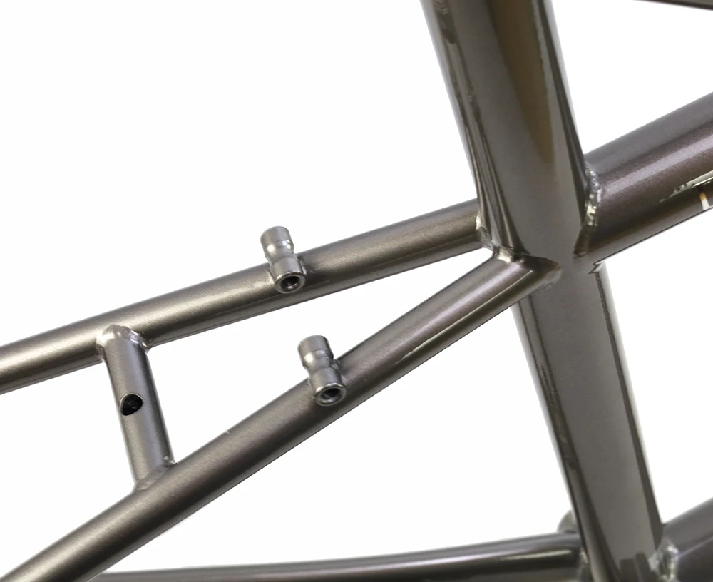 SILVEROCK DEWY Chromoly Цветная велосипедная рама 20 дюймов 406 451 Гравий Minivelo Дисковый тормоз Городской взрослый классический велосипедный каркас 2,2 шины (art.: 3920d26a040da) - 3920d26a040da