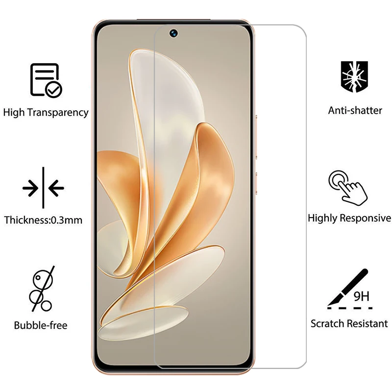 Защитное закаленное стекло для vivo v29e протектор экрана vivov29e v 29e 29 v29 e 5g пленка