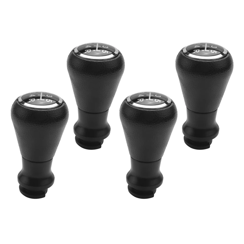 

4X Gearshift Knob For CITROEN C1 C3 C4 / PEUGEOT 106 107 205 206 207 306 307 308 309 405 406 407 508 605 607 806 807