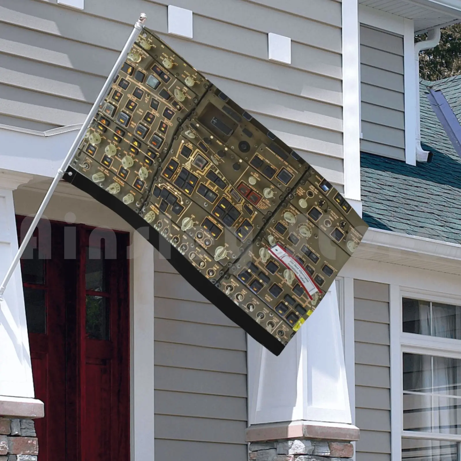 Боинг 747 воздушная панель кабина наружный Декор флаг автомобиль 737 авиапилот