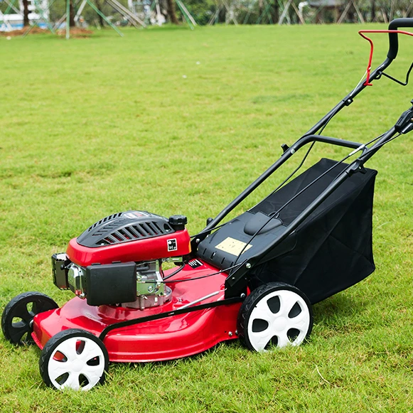 

Adjustable Hand Push carbon steel blade hand lawn mower for grass cutting machine