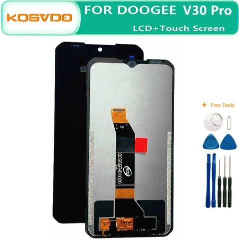 Оригинальный ЖК-дисплей DOOGEE V30 Pro 6, 58 дюйма и сменный преобразователь сенсорного экрана в сборе для V 30 Pro v30pro S118, ЖК-дисплей + инструмент