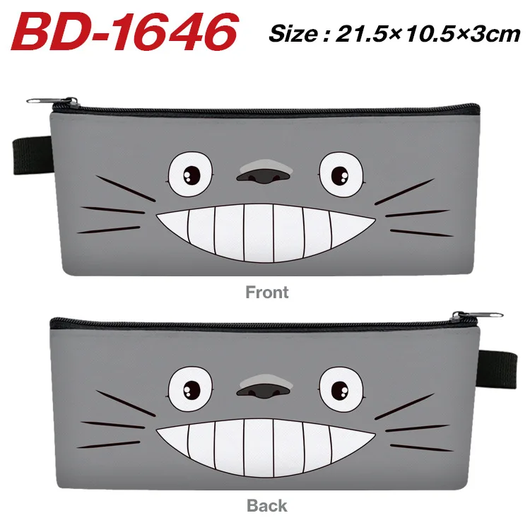 

My Neighbour TOTORO Anime Cartoon Portable Storage Bag Student Colourful Pencil Pouch Stationery