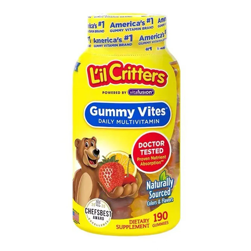 1 bottle of Bear Candy Children's Vitamin C + Zinc VC Fruit Zinc Supplement Gummies 190 Capsules
1 bottle of Bear Candy Children's Vitamin C + Zinc VC Fruit Zinc Supplement Gummies 190 Capsules