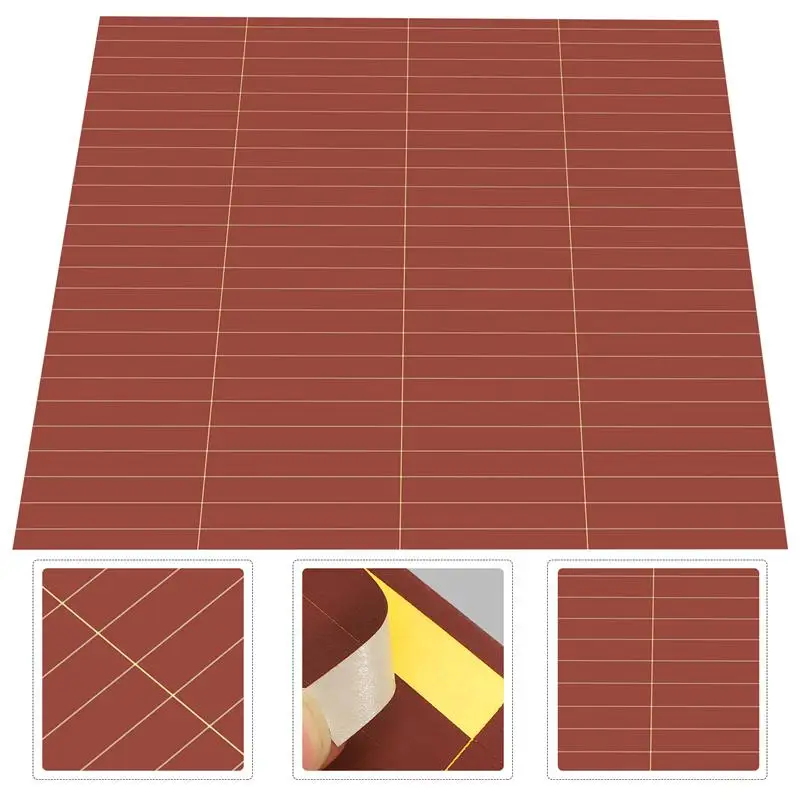 

Matchstick Striker 2 Sets Adhesive Matches Flame Paper Match Stickers Craft DIY Match Striker DIY Scented Candle Accessories