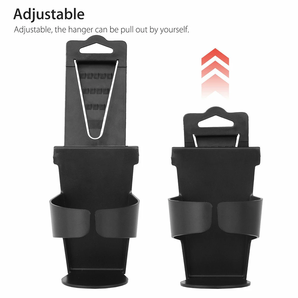 

Durable High Quality New Cup Holder Cup Mount Mount Non-Slip Parts Truck ABS + PE Accessories Black 75*79*141mm