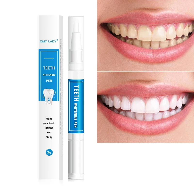 

3ml Teeth Whitening Gel Pen Oral Care Cleaning Serum Plaque Stains Remover Teeth Bleachment Dental Whitener Oral Hygiene Care